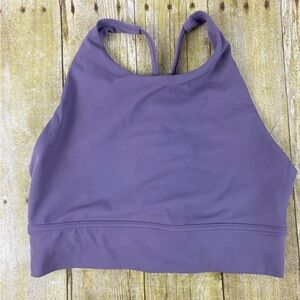 Purple‎ Halter Crop Top Size Medium